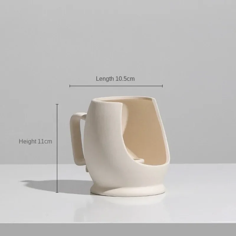 vase en céramique moderne pour fleurs séchées décoration intérieure - Image 7