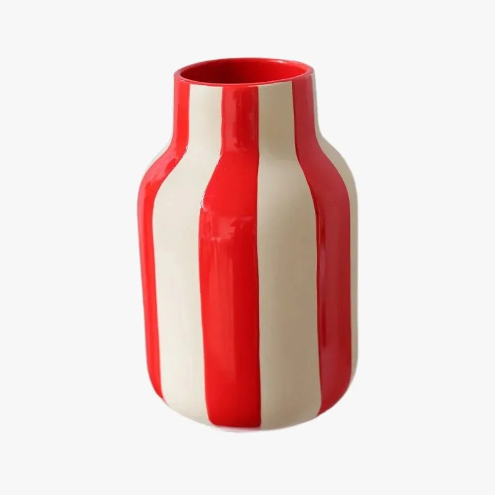 vase en céramique nordique pour décoration et arrangement floral - Image 5