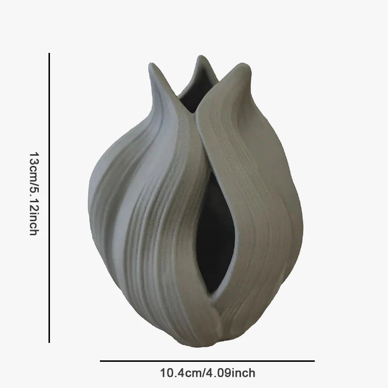 vase en céramique nordique pour décoration et arrangements floraux - Image 8