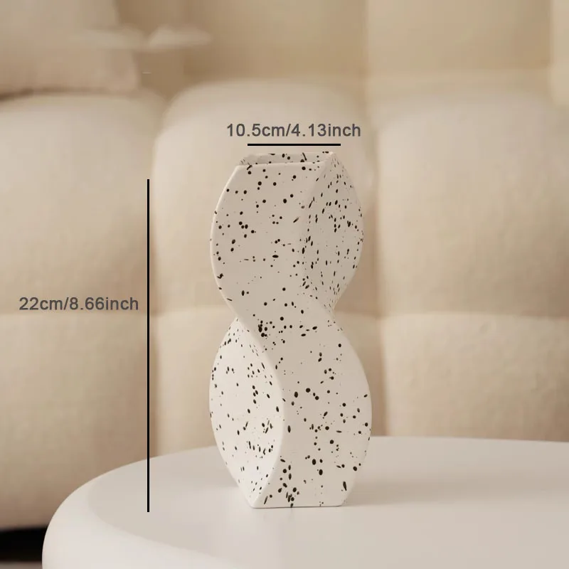 vase en céramique nordique pour décoration et arrangements floraux - Image 8