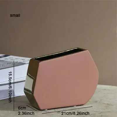 vase en céramique nordique pour fleurs séchées et décoration - Image 9