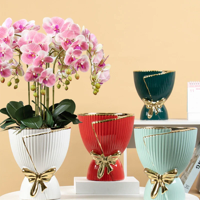 vase en céramique pour décoration et cadeaux artistiques - Image 2