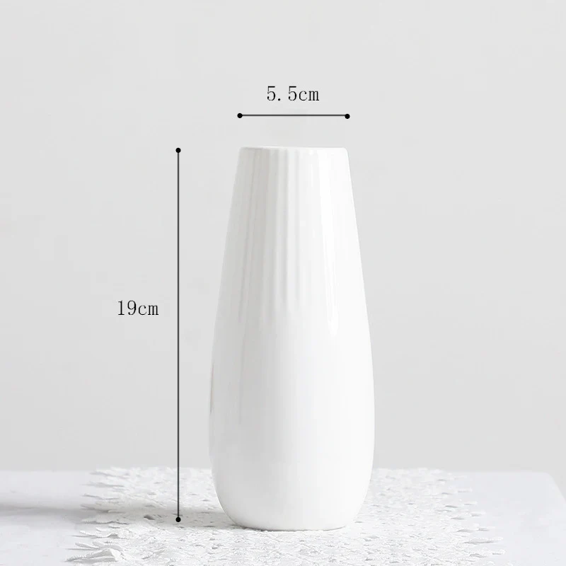 vase en céramique pour fleurs décoration intérieure et bureau - Image 10