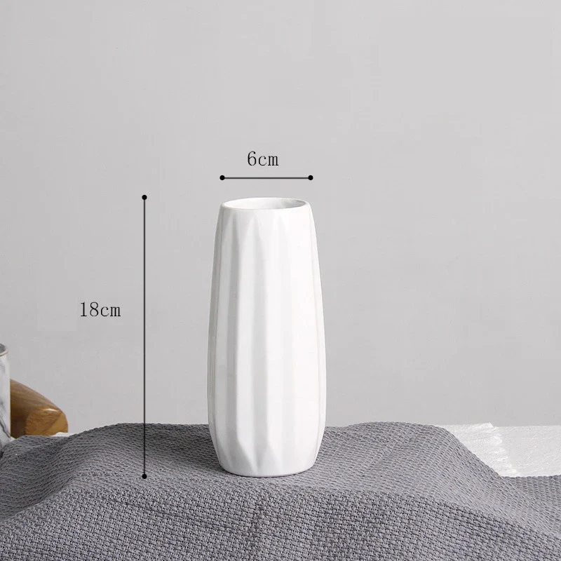 vase en céramique pour fleurs décoration intérieure et bureau - Image 12