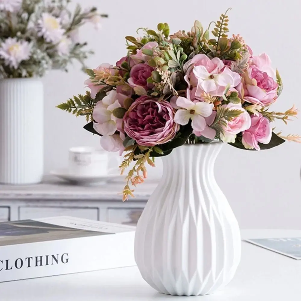 vase en céramique style nordique pour décoration fleurs - Image 3