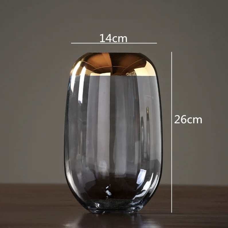 vase en verre créatif pour arrangements floraux modernes artisanaux - Image 11