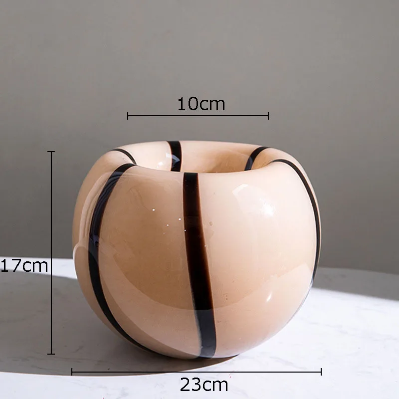 vase en verre créatif pour fleurs et arrangements modernes - Image 10