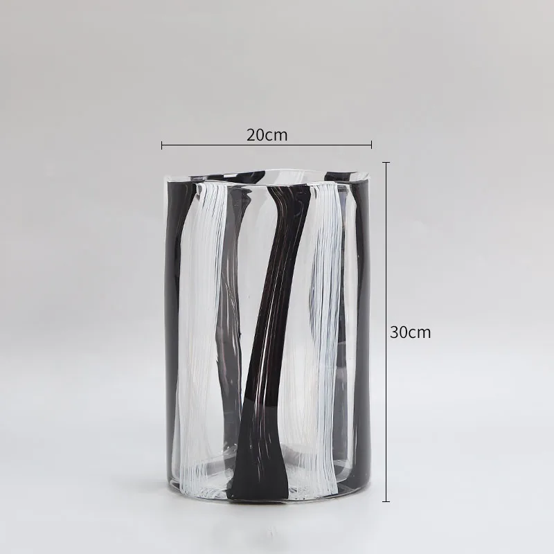 vase en verre décoratif pour arrangements floraux et hydroponiques - Image 12