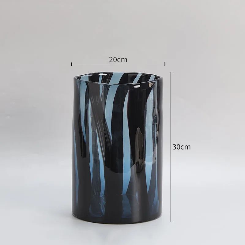 vase en verre décoratif pour arrangements floraux et hydroponiques - Image 8