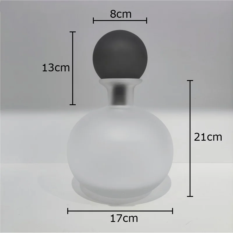 vase en verre dépoli pour fleurs artificielles décoration moderne - Image 11