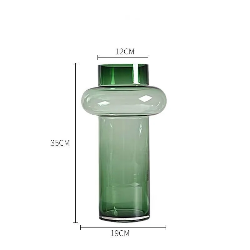 vase en verre géométrique pour décoration intérieure artistique - Image 12