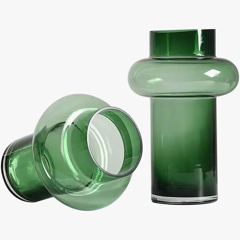 vase en verre géométrique pour décoration intérieure artistique - Image 6