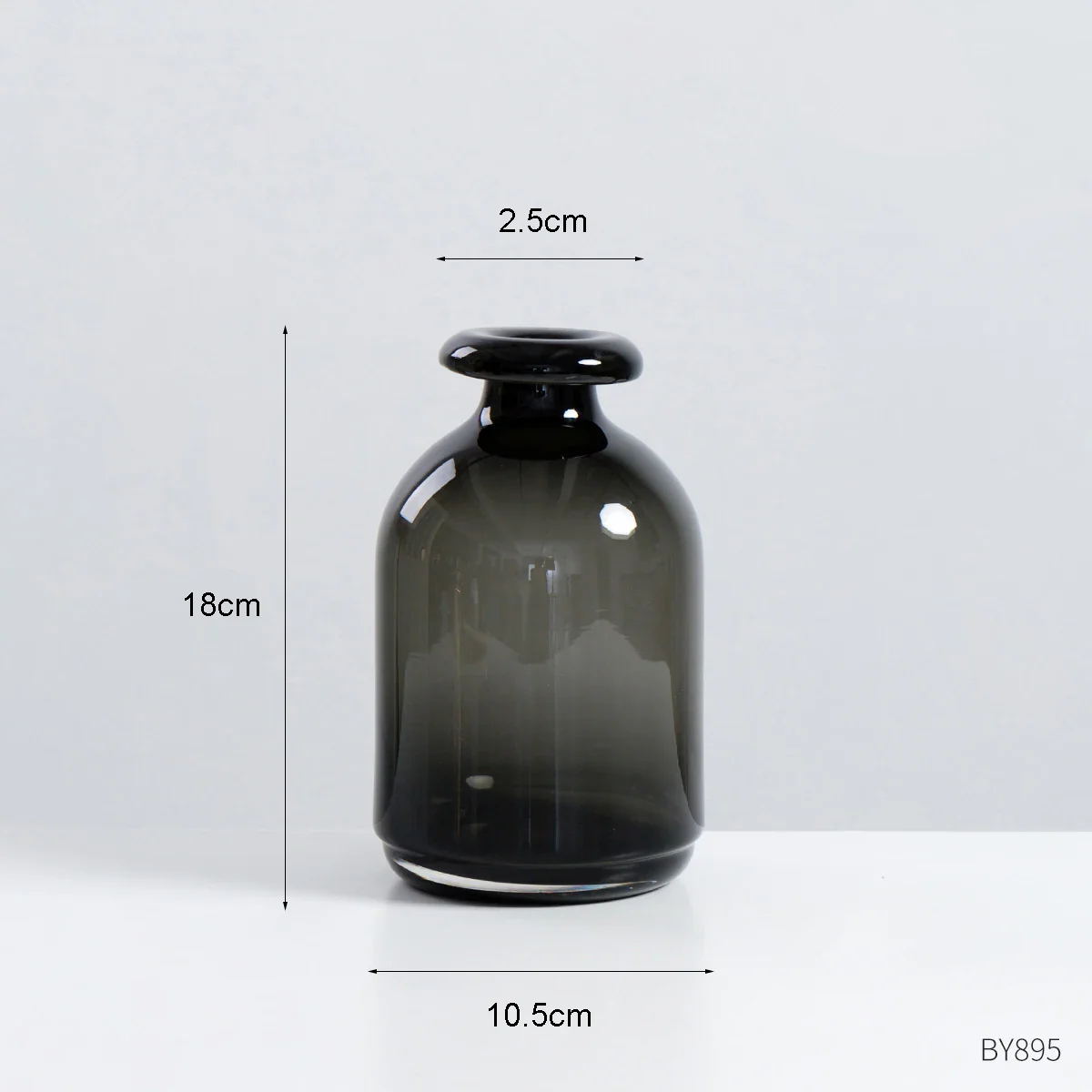 vase en verre nordique pour fleurs décoration intérieure moderne - Image 7