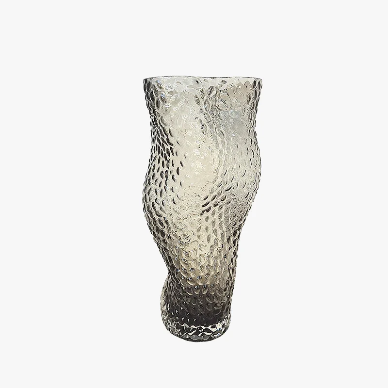 vase en verre nordique transparent pour décorations florales élégantes - Image 5