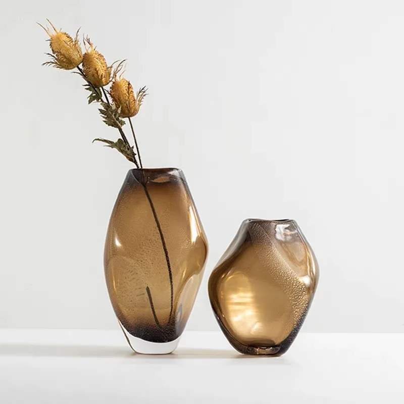 vase en verre transparent pour fleurs et terrarium décoration élégante - Image 5