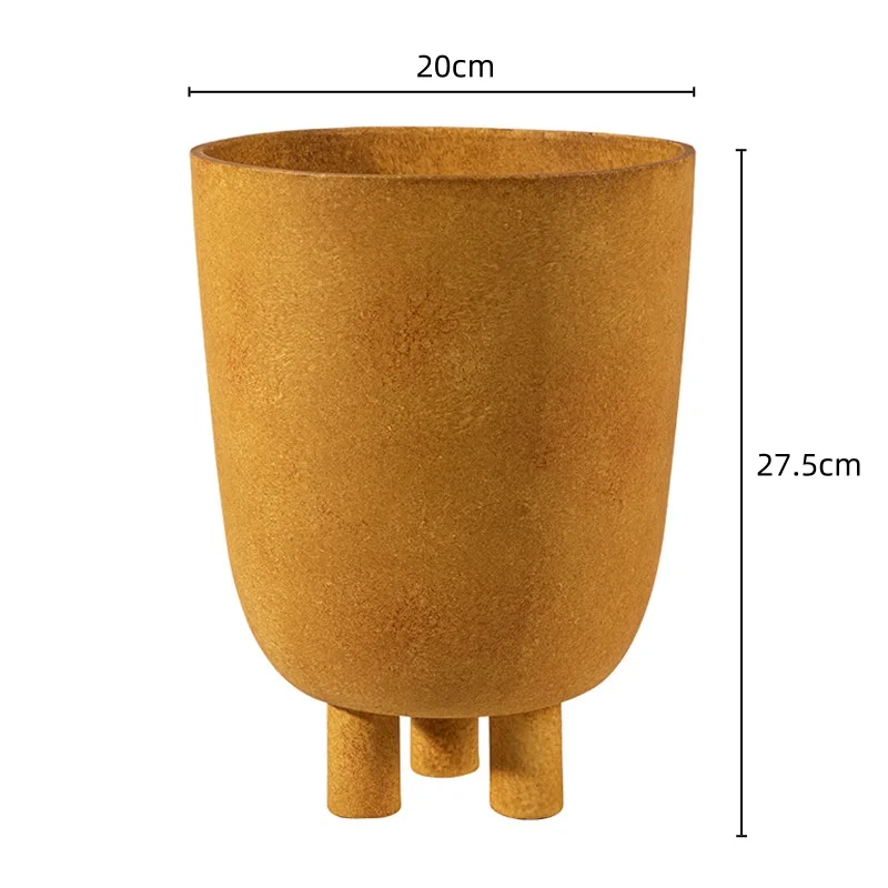 vase géométrique en céramique pour décoration florale artisanale - Image 12