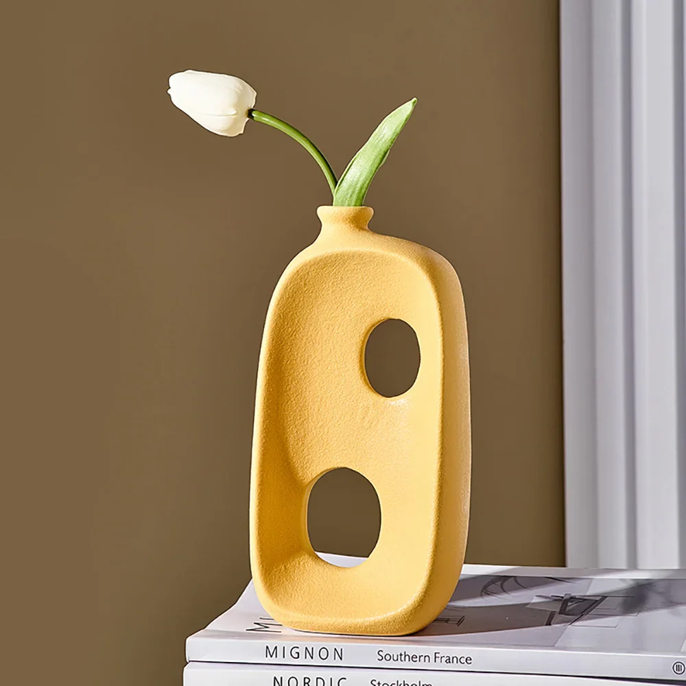 vase moderne en céramique pour décoration intérieure et extérieure - Image 3