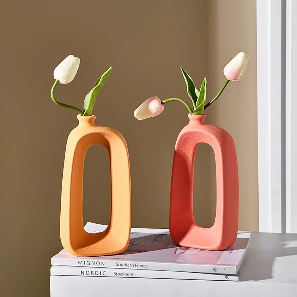 vase moderne en céramique pour décoration intérieure et extérieure - Image 4