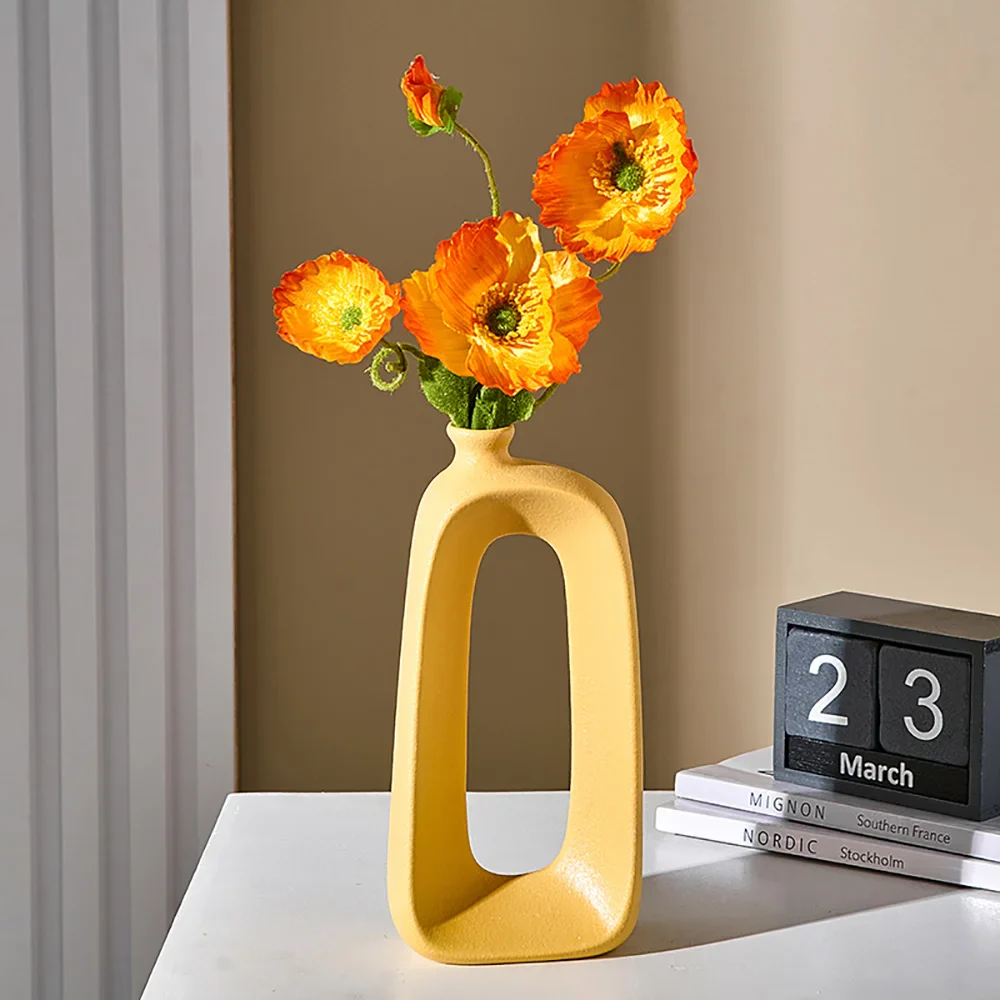 vase moderne en céramique pour décoration intérieure et extérieure - Image 5