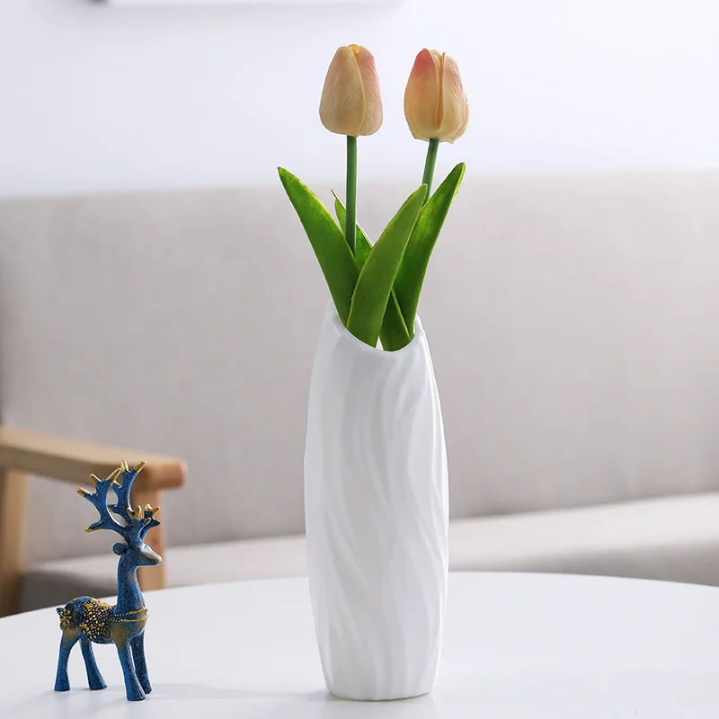vase moderne en plastique pour décoration florale nordique - Image 22