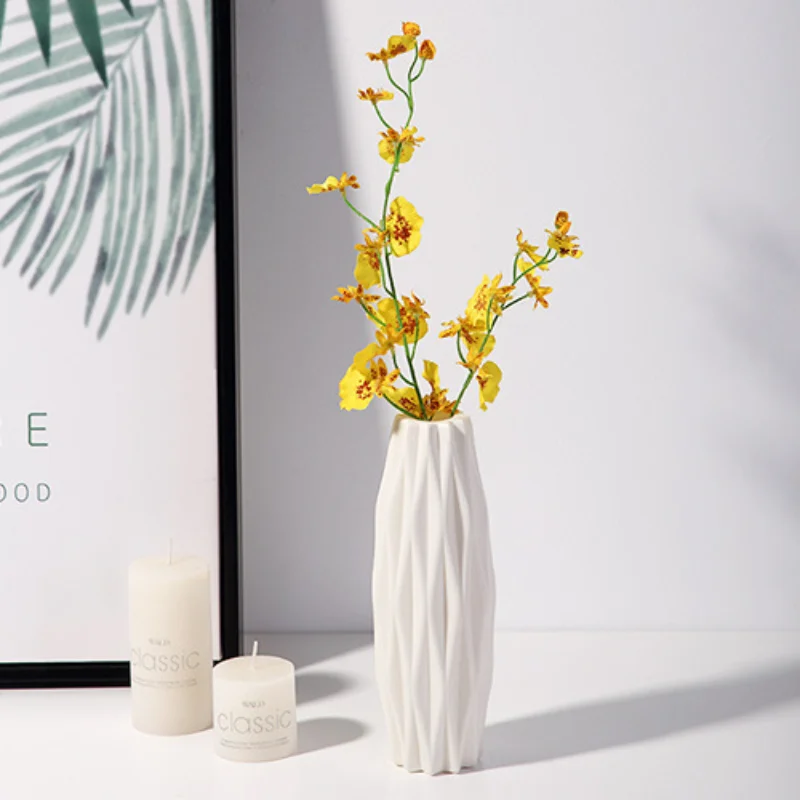 vase nordique en plastique pour fleurs décoration moderne maison - Image 5