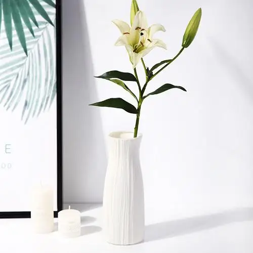 vase nordique en plastique pour fleurs décoration moderne maison - Image 8