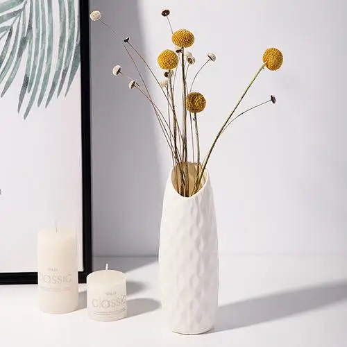 vase nordique en plastique pour fleurs décoration moderne maison - Image 9