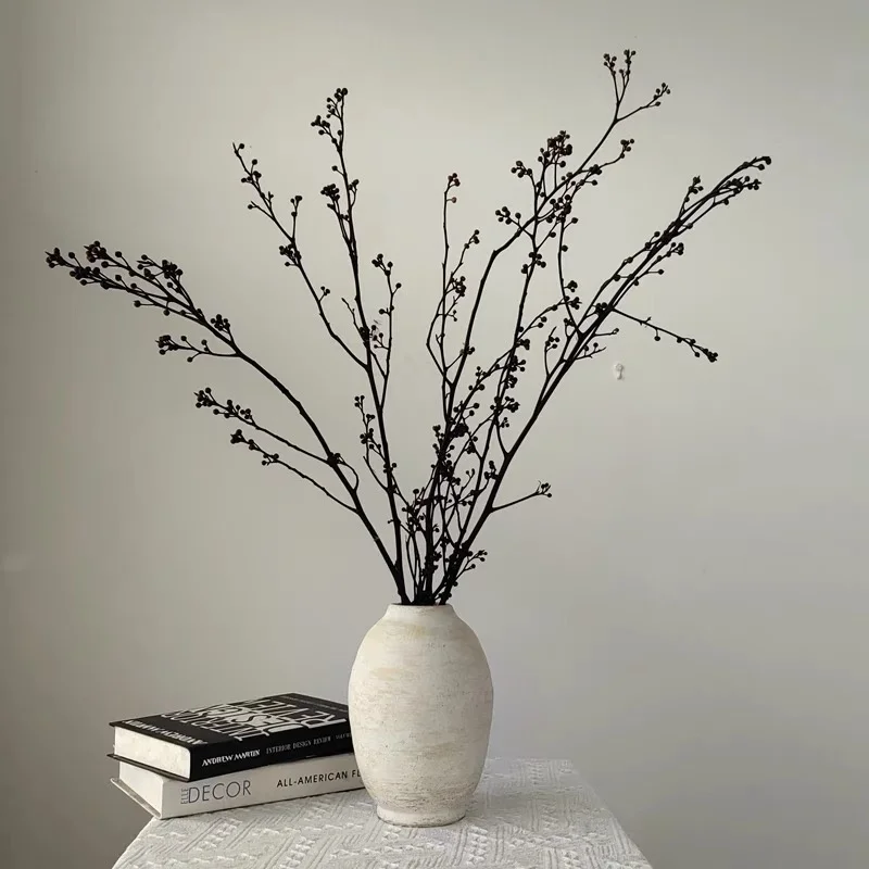 vases en céramique rétro faits main pour fleurs séchées - Image 4