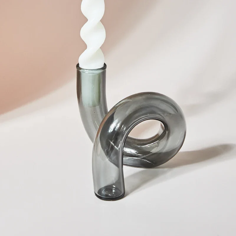 vases en verre bougeoirs décoratifs pour mariage et événements - Image 14