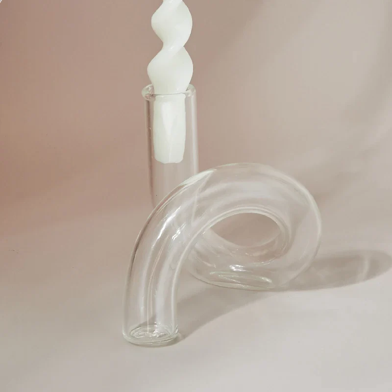 vases en verre bougeoirs décoratifs pour mariage et événements - Image 8