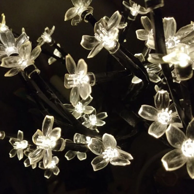Veilleuses LED Cerisier Fleur Arbre Lampe Bureau Maison Chambre Décor - Image 4