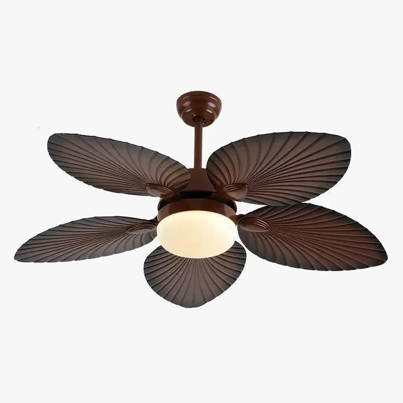 ventilateur de plafond industriel avec lampe japonaise rétro - Image 5