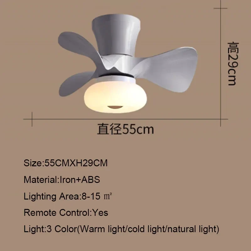 ventilateur de plafond lumineux pour espace commercial - Image 7
