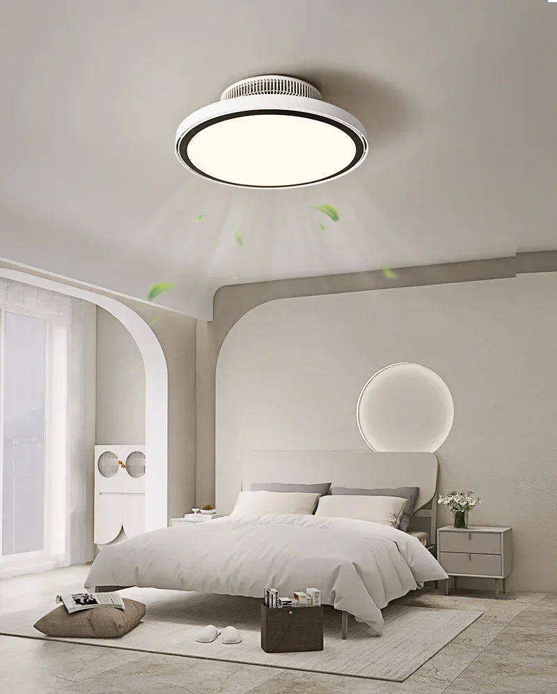 ventilateur de plafond moderne avec éclairage led réglable et stérilisation - Image 2