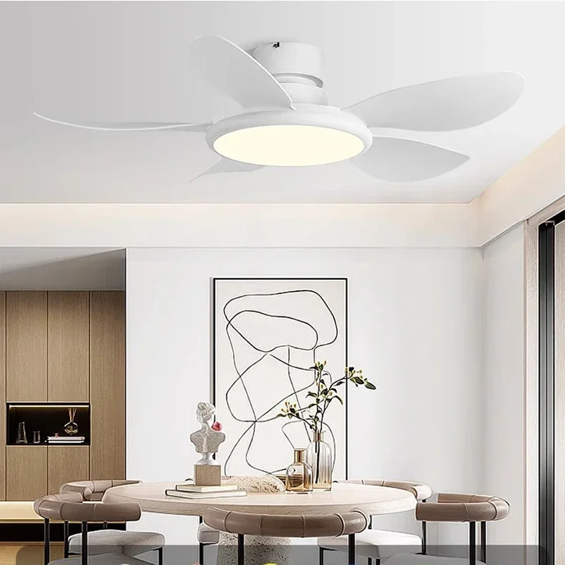 ventilateur de plafond moderne avec lumière led et télécommande - Image 10