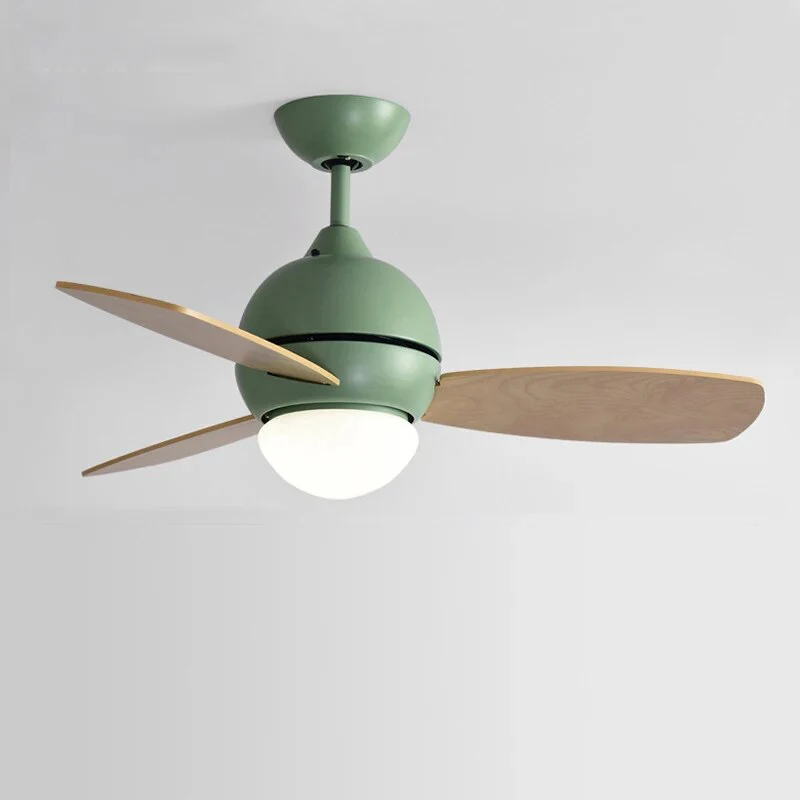 ventilateur plafond macaron télécommande 36'' lumière chambre enfant créative - Image 9