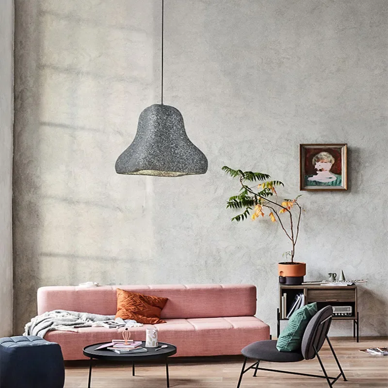 Wabi Sabi Restaurant LED Chandelier Personality Bar Island Table Lamp Nordic Designer Living Room Exhibition Hall Pendant Lights - Image 4