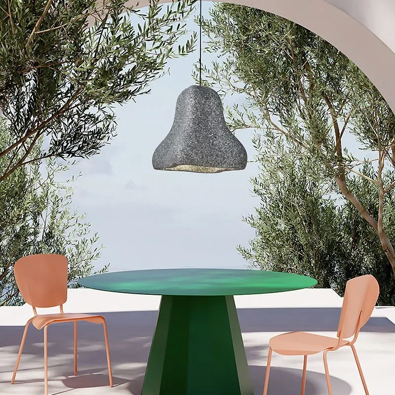 Wabi Sabi Restaurant LED Chandelier Personality Bar Island Table Lamp Nordic Designer Living Room Exhibition Hall Pendant Lights - Image 5