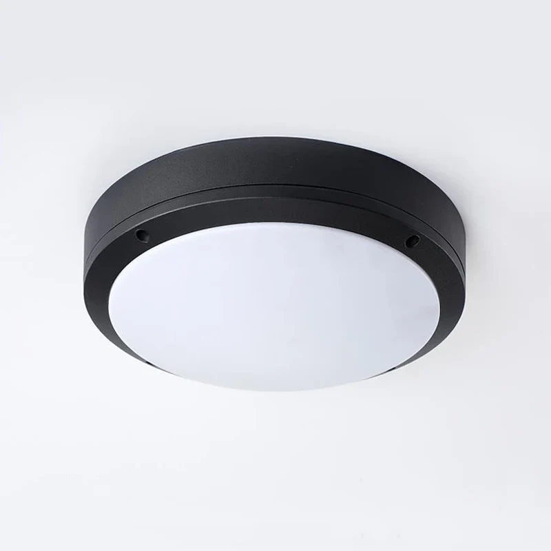 (WECUS) Outdoor Moisture/Anti-mosquito Ceiling Light, LED Villa Courtyard Corridor/Balcony/Aisle/Bathroom/Kitchen Ceiling Light - Image 5